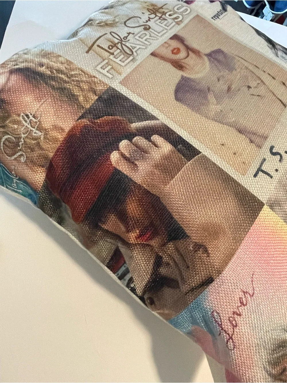 Taylor swift throw pillow